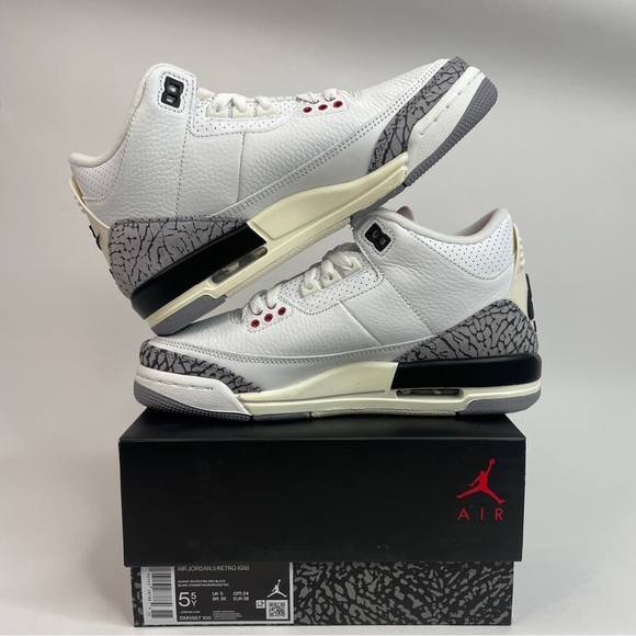 Nike Air Jordan 3 Retro GS Reimagined “White Cement” 2023